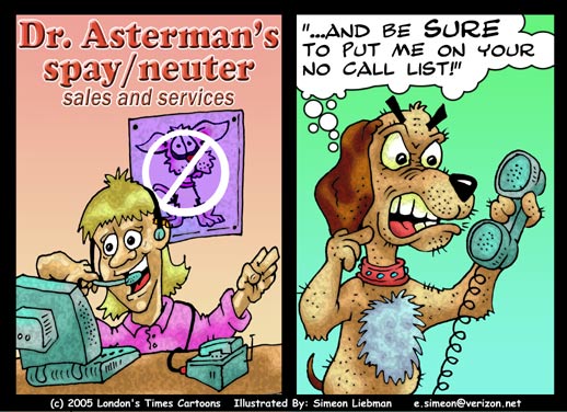Out damn telemarkers! Reclaim your phone line!